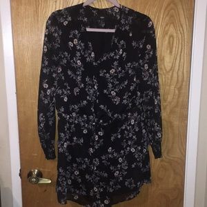 Mossimo Floral Romper. Size Large.